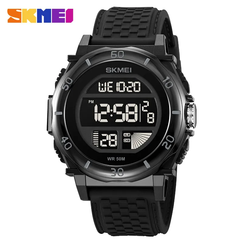 [2099BKBK] SKMEI 2099 black-black