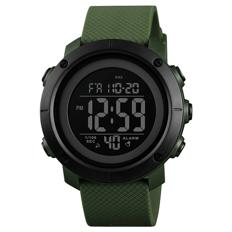 [1426AGBK] SKMEI 1426 army green/black(ABS ring)